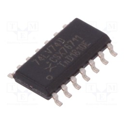 20 pcs : 74LV74D,112 - IC: digital, D flip-flop, Ch: 2, TTL, SMD, SO14, , LV