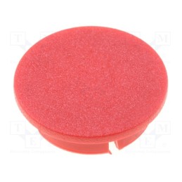 10 pcs : 4311.0021 - Cap, plastic, red, push-in, G4311.6131
