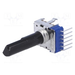10 pcs : RK12L12C0A0G - Potentiometer: shaft, 50mW, 10kΩ, ±20%, 300°, for PCB, logarithmic