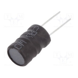 10 pcs : COIL1016-3.3 - Inductor: wire, THT, 3.3mH, 750mA, ±10%, Ø11.5x17.5mm, vertical