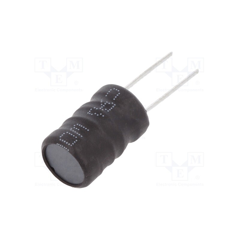 10 pcs : COIL1016-3.3 - Inductor: wire, THT, 3.3mH, 750mA, ±10%, Ø11.5x17.5mm, vertical