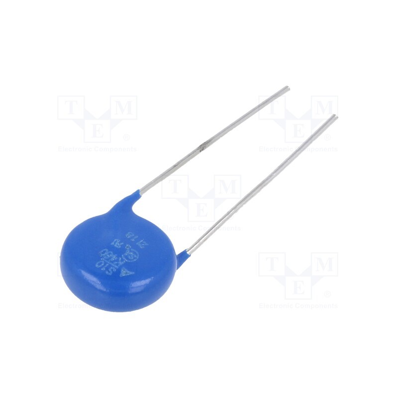 10 pcs : B72210S2461K161 - Varistor: metal-oxide, THT, 460VAC, 615VDC, 750V, 3500A, -40÷105°C