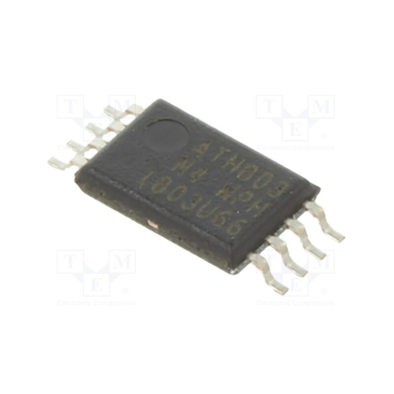 10 pcs : AT24CS04-XHM-B - IC: EEPROM memory, 8kbEEPROM, I2C, 512x8bit, 1.7÷5.5V, 1MHz, TSSOP8