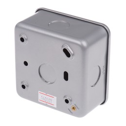 1 pcs - RS PRO Grey Metal Clad Switch, 2 Way, 1 Gang