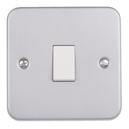 1 pcs - RS PRO Grey Metal Clad Switch, 2 Way, 1 Gang