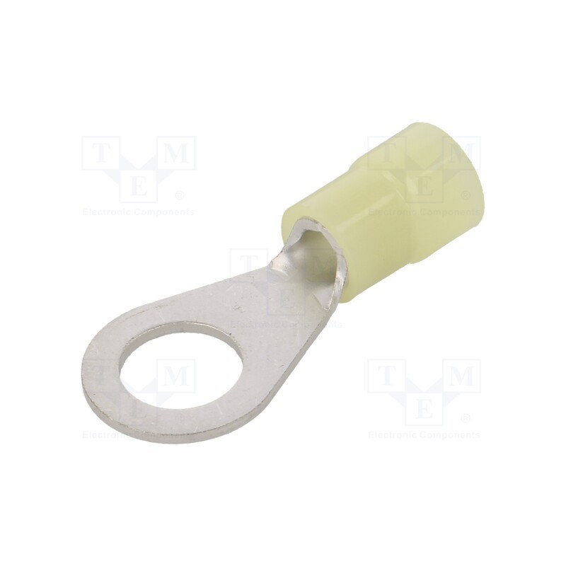 20 pcs : FNGS8-6 - Tip: ring, M8, Ø: 8.4mm, 2.5÷6mm2, crimped, for cable, insulated