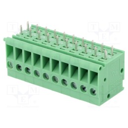 10 pcs : FRONT 2,5-H/SA 5-EX 1701159 - PCB terminal block, angled 90°, 5mm, ways: 1, on PCBs, 2.5mm2, 20A