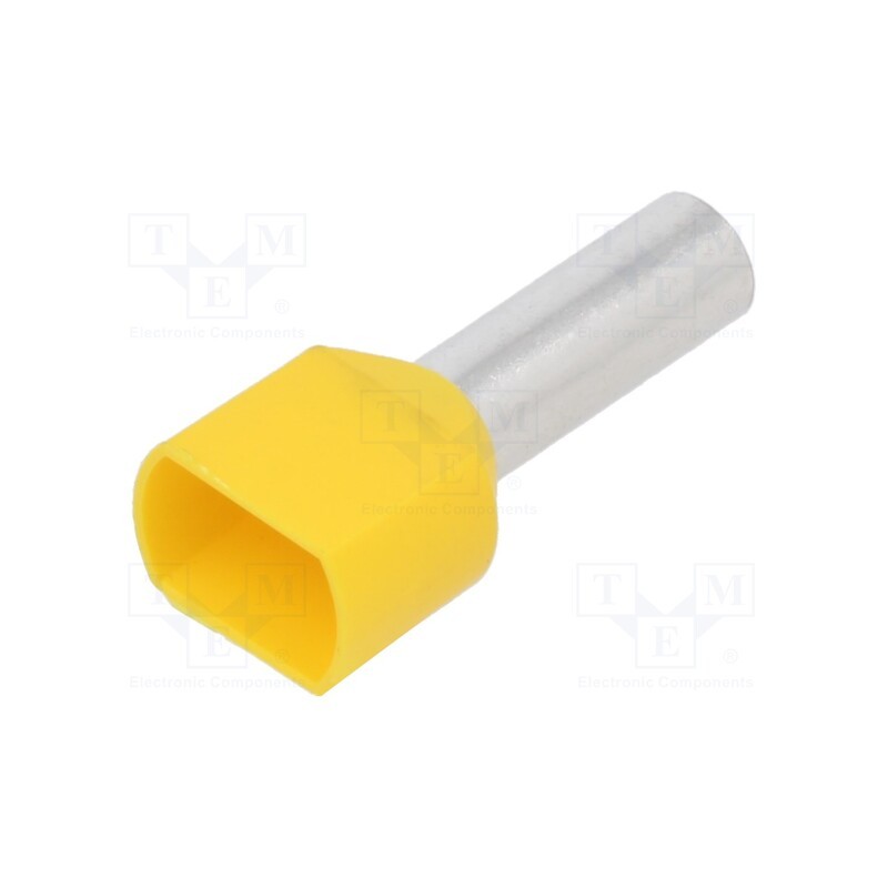 10 pcs : FTD82-14-C - Tip: bootlace ferrule, insulated,double, copper, 10mm2, 14mm, 6AWG