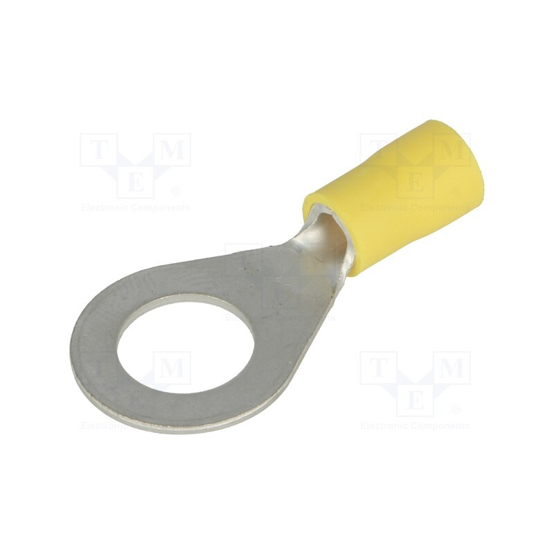 20 pcs : FVGS10-6 (LF) K - Tip: ring, M10, Ø: 10.5mm, 2.5÷6mm2, crimped, for cable, insulated