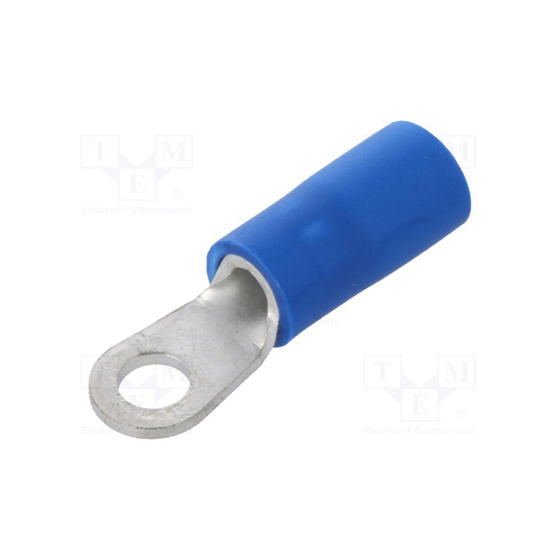 50 pcs : FVGS3-2.5 K - Tip: ring, M3, Ø: 3.2mm, 1÷2.5mm2, crimped, for cable, insulated