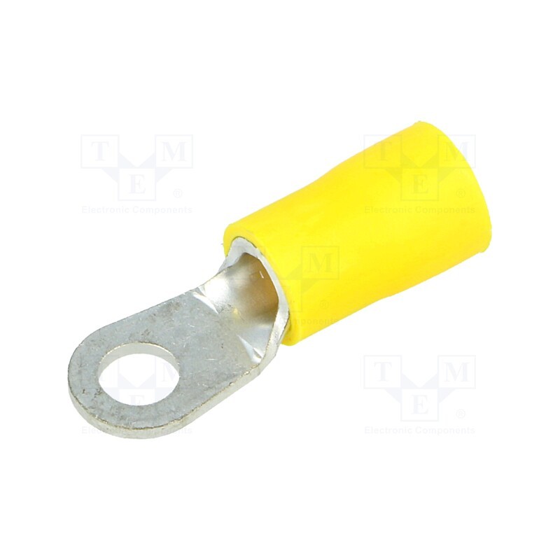 20 pcs : FVGS4-6 (LF) K - Tip: ring, M4, Ø: 4.3mm, 2.5÷6mm2, crimped, for cable, insulated