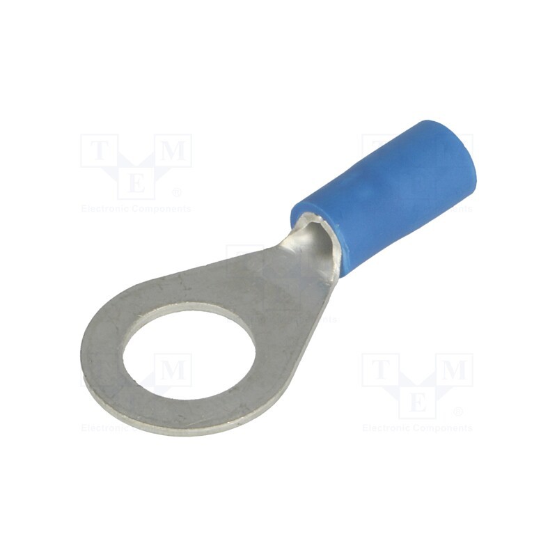 50 pcs : FVGS8-2.5 K - Tip: ring, M8, Ø: 8.4mm, 1÷2.5mm2, crimped, for cable, insulated