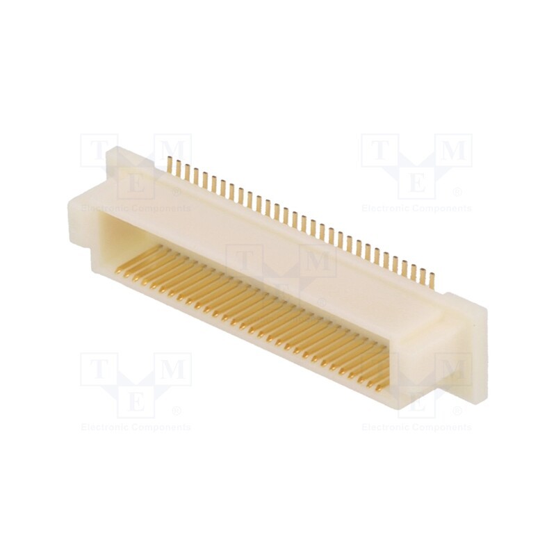 10 pcs : FX8C-60P-SV(91) - Connector: PCB to PCB, male, PIN: 60, 0.6mm, H: 4.45mm, FX8C, SMT