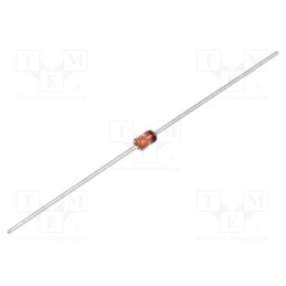 50 pcs : 1N4741A,113 - Diode: Zener, 1W, 11V, 83mA, , DO41, single diode, Ir: 5uA