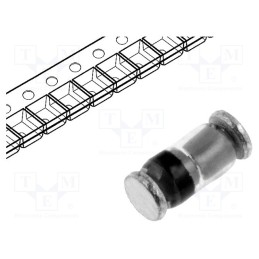 50 pcs : ZMD10 - Diode: Zener, 1W, 10V, SMD, , MiniMELF plastic