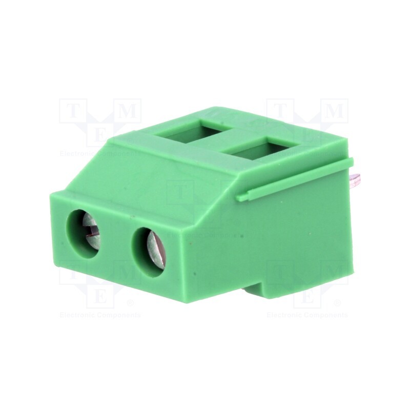 10 pcs : GMKDS 3/ 2 1731022 - PCB terminal block, angled 90°, 7.5mm, ways: 2, on PCBs, 2.5mm2