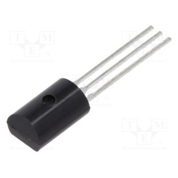 10 pcs : MC78L15ACPG - IC: voltage regulator, linear,fixed, 15V, 0.1A, TO92, THT,