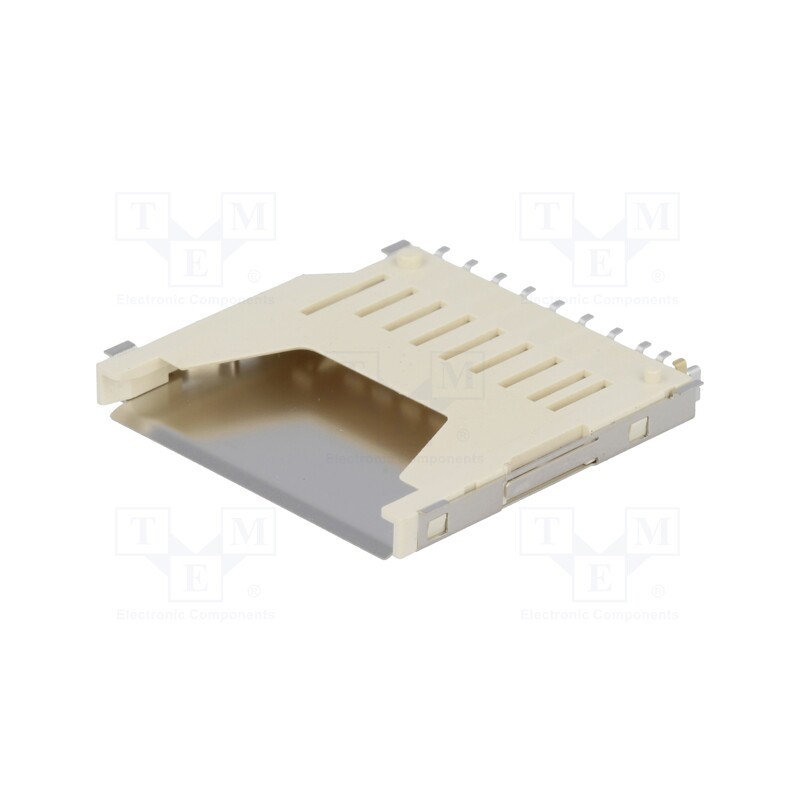 10 pcs : GSD090012SEU - Connector: for cards, SD, without ejector, SMT