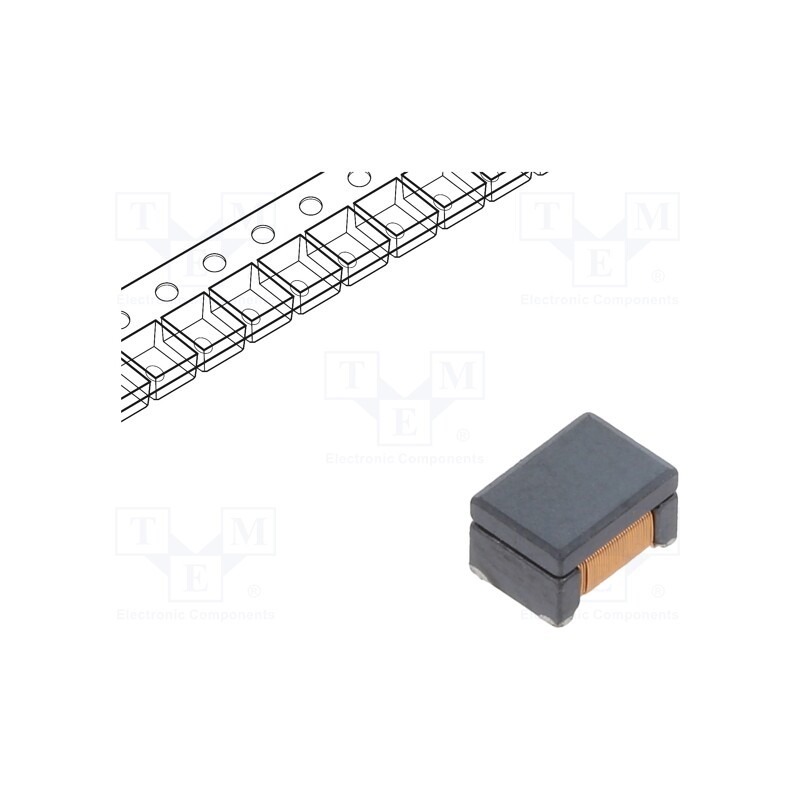 10 pcs : DLW43SH101XK2L - Filter: anti-interference, SMD, 1812, 200mA, 50VDC, -30÷50%, 2Ω
