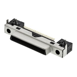 1 pcs - Hirose DH Series Right Angle Surface Mount PCB Socket, 37-Contact, 2-Row, 29.2mm Pitch, Screw Termination