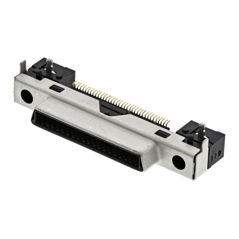 1 pcs - Hirose DH Series Right Angle Surface Mount PCB Socket, 37-Contact, 2-Row, 29.2mm Pitch, Screw Termination