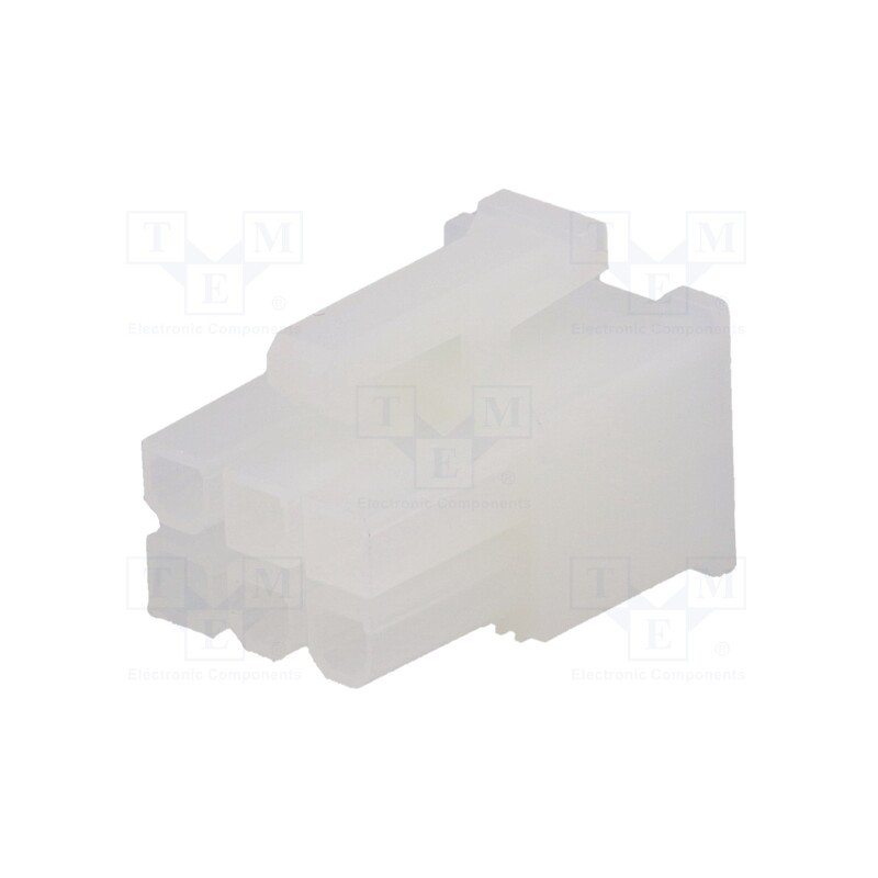 50 pcs : H5150-06PDW000R - Plug, wire-wire/PCB, female, N42W, 4.2mm, PIN: 6, w/o contacts, 600V