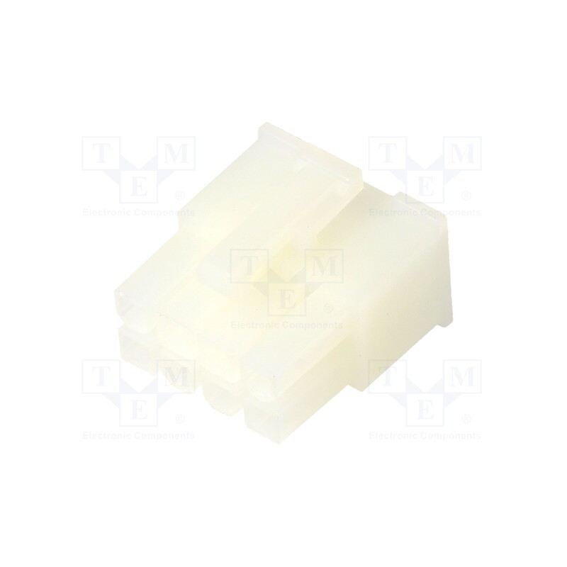 50 pcs : H5150-08PDW000R - Plug, wire-wire/PCB, female, N42W, 4.2mm, PIN: 8, w/o contacts, 600V