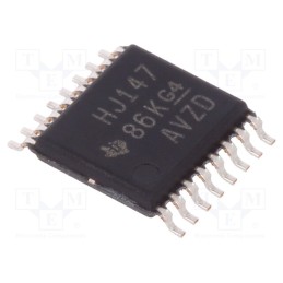 10 pcs : CD74HC147PW - IC: digital, 10 to 4 line,priority encoder, SMD, TSSOP16, 2÷6VDC