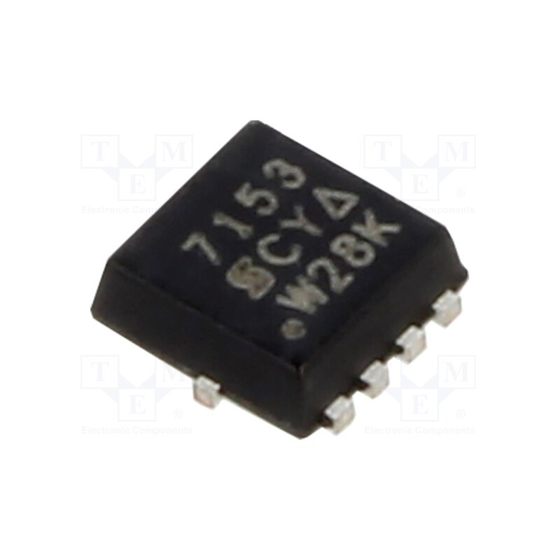 10 pcs : SI7153DN-T1-GE3 - Transistor: P-MOSFET, TrenchFET®, unipolar, -30V, -18A, Idm: -100A