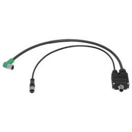 1 pcs - Siemens, 12-Pole, Male to Female, 3-Way