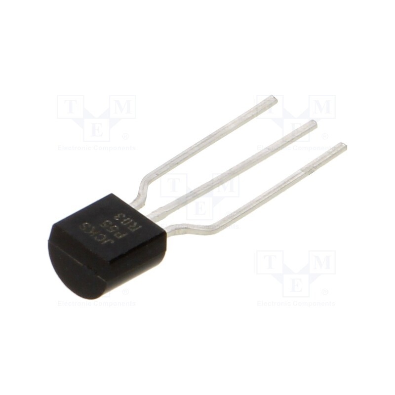 20 pcs : KSP55TA - Transistor: PNP, bipolar, 60V, 0.5A, 0.625W, TO92