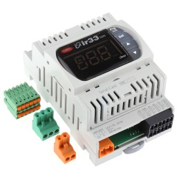 1 pcs - Carel DN33 PID Temperature Controller, 144 x 70mm, 1 Output Relay, 24 V ac/dc Supply Voltage
