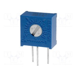 20 pcs : - Potentiometer: mounting, single turn,vertical, 10kΩ, 500mW, ±10%