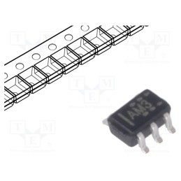 50 pcs : SN74AHC1G125DCKR - IC: digital, bus buffer, Ch: 1, CMOS, SMD, SC70, 2÷5.5VDC, -40÷125°C