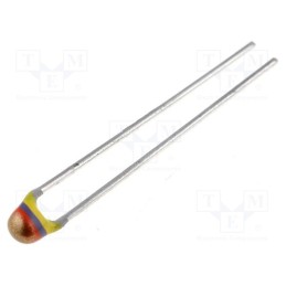 10 pcs : NTCLE100E3473JB0 - NTC thermistor, 47kΩ, THT, 4090K, -40÷125°C, 500mW