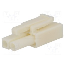 50 pcs : I-DS1069-02-PCW002-A - Plug, wire-wire, female, 4.5mm, PIN: 2, Layout: 1x2