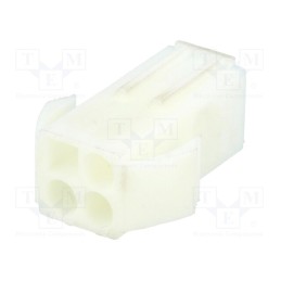 50 pcs : I-DS1069-02-SCW004-D - Plug, wire-wire, male, 4.5mm, PIN: 4, Layout: 2x2