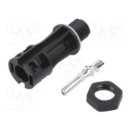 10 pcs : IS14110N - Connector: solar, male, 4÷6mm2, with contacts, crimped, socket