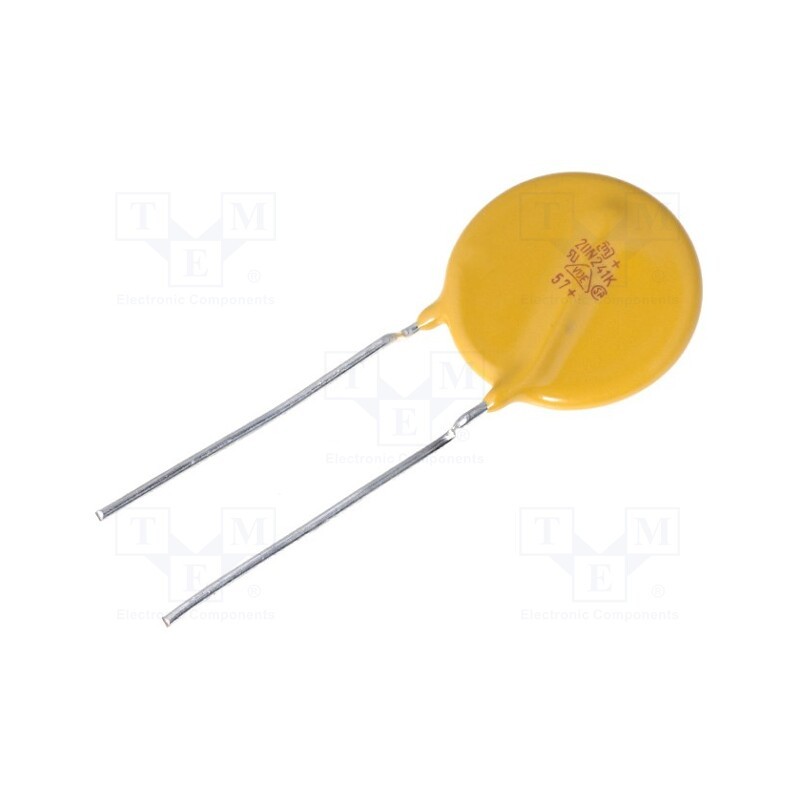 10 pcs : - Varistor: metal-oxide, THT, 150VAC, 200VDC, 240V, ±10%, 6.5kA, 110J