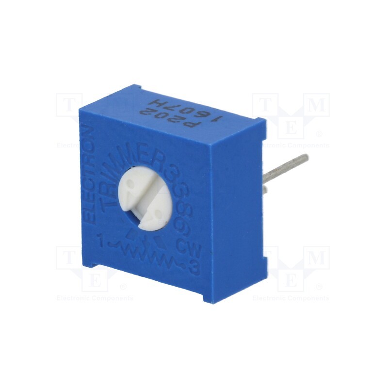 20 pcs : - Potentiometer: mounting, single turn,horizontal, 2kΩ, 500mW, ±10%