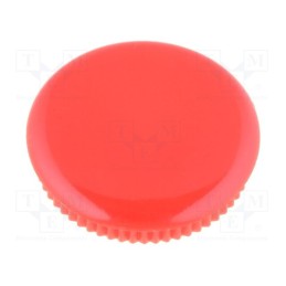 20 pcs : 333.662 - Cap, red, Mounting: push-in, plastic, G429.611