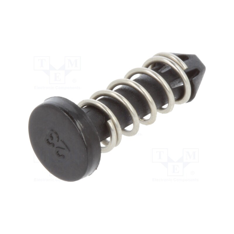 50 pcs : HSR-23 - Mount.elem: rivet, heatsink mounting, UL94V-2, D: 2.6mm, A: 6.4mm