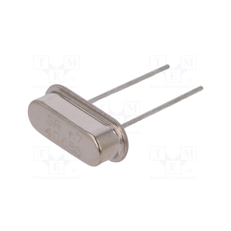 10 pcs : 40.685M-49S-SR - Resonator: quartz, 40.685MHz, ±30ppm, 20pF, THT, HC49-S