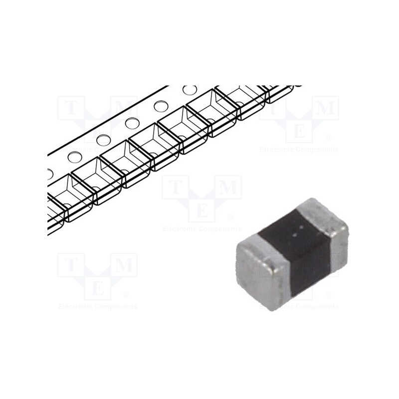 20 pcs : NTCS0603E3104GXT - NTC thermistor, 100kΩ, SMD, 0603, 4100K, ±2%, 125mW, -40÷150°C