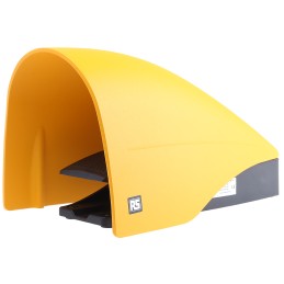 1 pcs - RS PRO Momentary Foot Switch - Die Cast Aluminium Case Material, DP-CO, 21 A Contact Current, 250V Contact Voltage