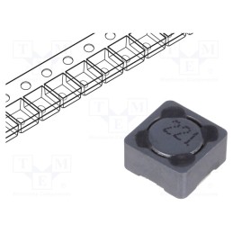 20 pcs : PCS74MT221 - Inductor: wire, SMD, 220uH, 360mA, 1.17Ω, ±20%, 7.3x7.3x4.5mm
