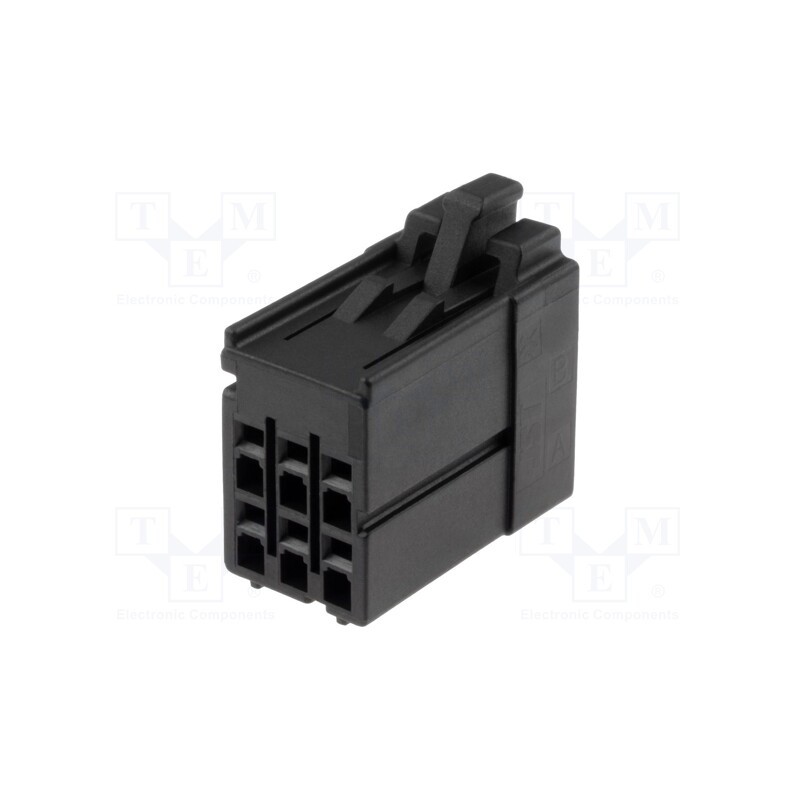 10 pcs : J21DF-06V-KX-L - Plug, wire-wire/PCB, female, J2000, 2.5mm, PIN: 6, for cable, 250V