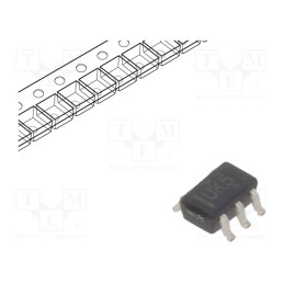 10 pcs : SN74AUC1G240DCKR - IC: digital, buffer,inverting,line driver, Ch: 1, CMOS, SMD, SC70