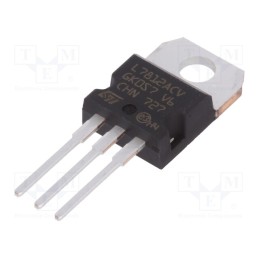 10 pcs : L7812ACV-DG - IC: voltage regulator, linear,fixed, 12V, 1.5A, TO220AB, THT,