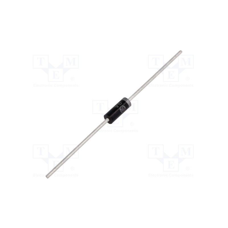 10 pcs : 1N5333BRLG - Diode: Zener, 5W, 3.3V, , CASE017AA, single diode, 300uA